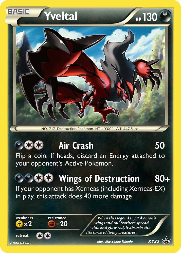 Yveltal (XY32) [XY: Black Star Promos] | Fandemonia Ltd