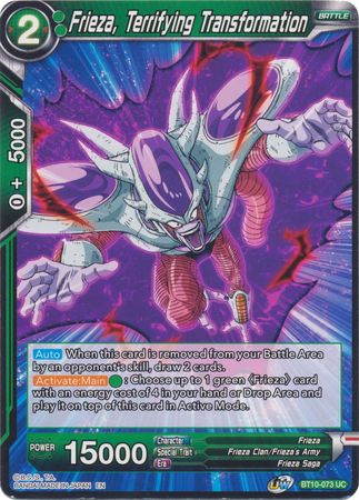 Frieza, Terrifying Transformation (BT10-073) [Rise of the Unison Warrior 2nd Edition] | Fandemonia Ltd