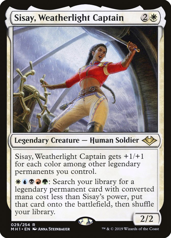 Sisay, Weatherlight Captain [Modern Horizons] | Fandemonia Ltd