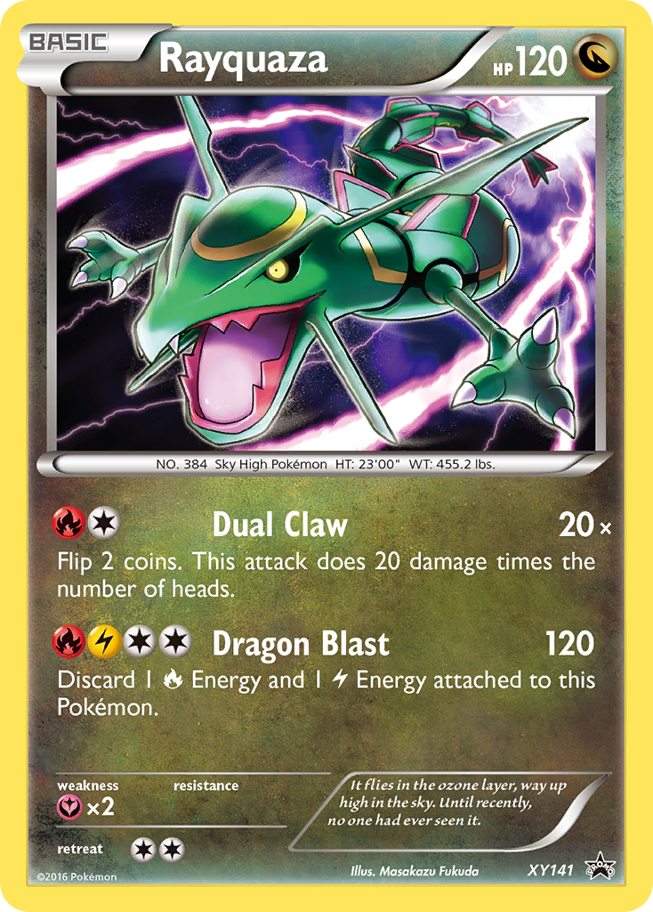 Rayquaza (XY141) [XY: Black Star Promos] | Fandemonia Ltd