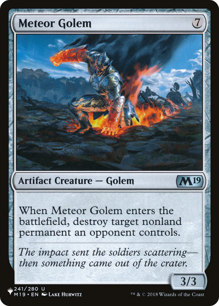 Meteor Golem [Secret Lair: From Cute to Brute] | Fandemonia Ltd