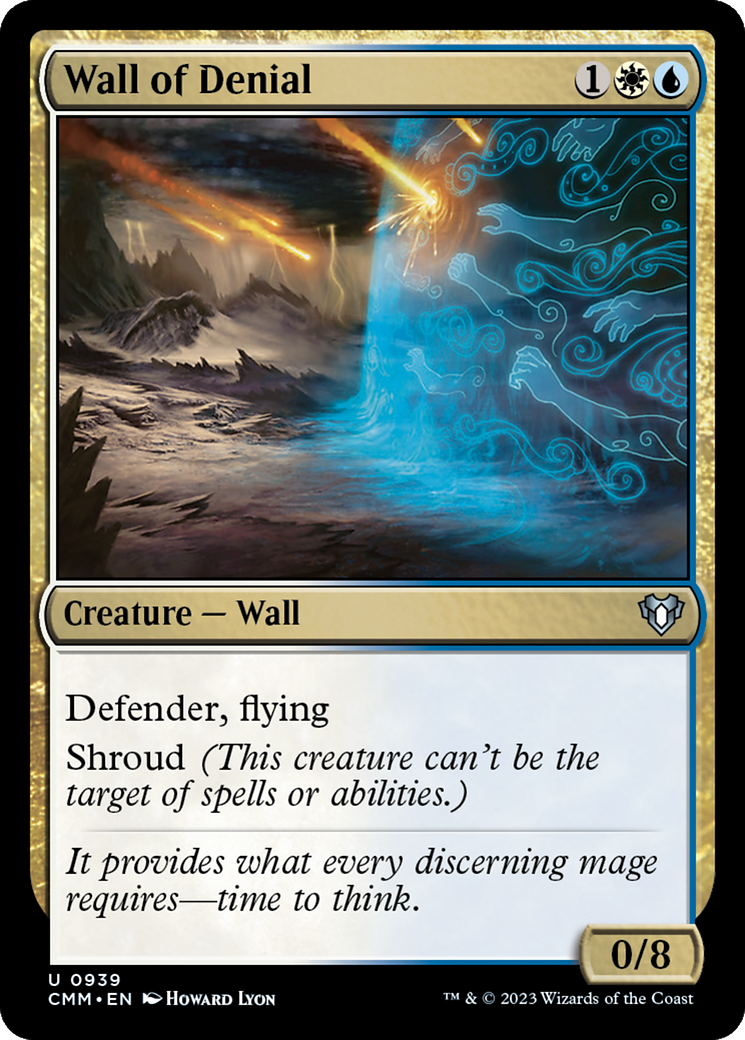 Wall of Denial [Commander Masters] | Fandemonia Ltd