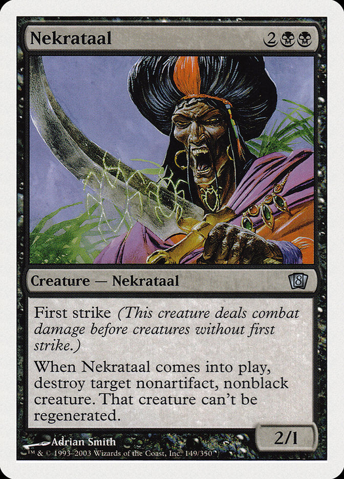 Nekrataal (8th Edition) [Oversize Cards] | Fandemonia Ltd