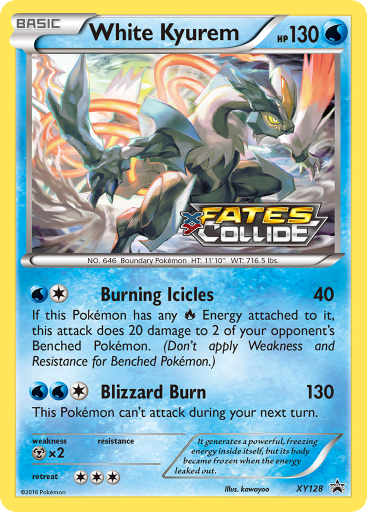 White Kyurem (XY128) [XY: Black Star Promos] | Fandemonia Ltd