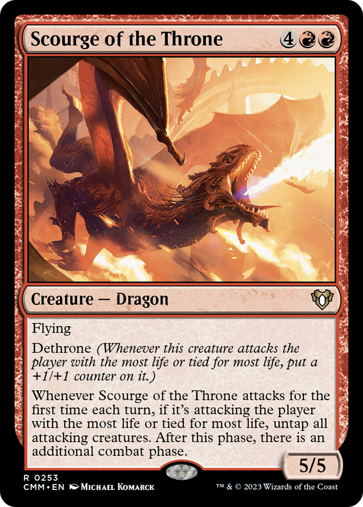 Scourge of the Throne [Commander Masters] | Fandemonia Ltd