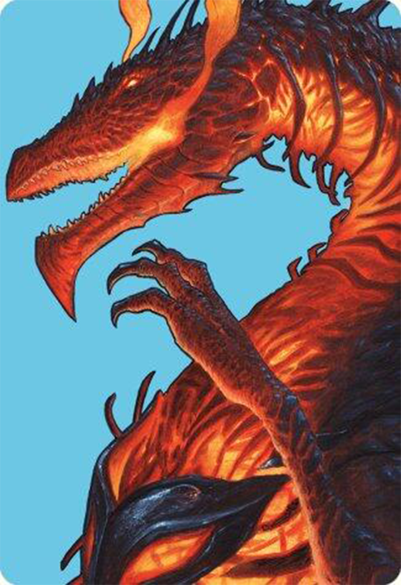 Herigast, Erupting Nullkite Art Card [Modern Horizons 3 Art Series] | Fandemonia Ltd