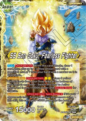 Son Goku // SS Son Goku, Fearless Fighter (BT17-081) [Ultimate Squad] | Fandemonia Ltd