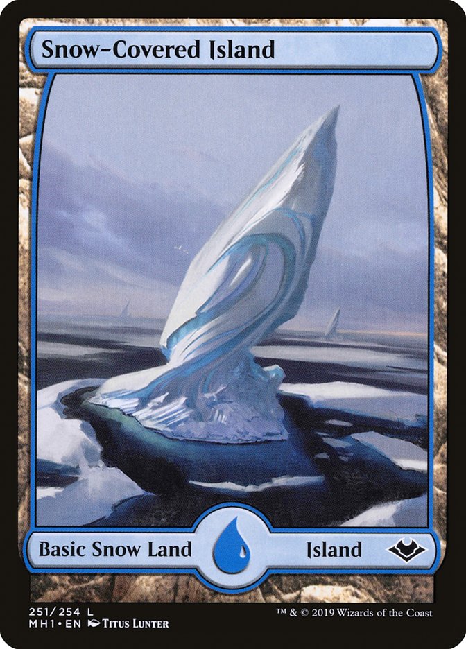 Snow-Covered Island [Modern Horizons] | Fandemonia Ltd