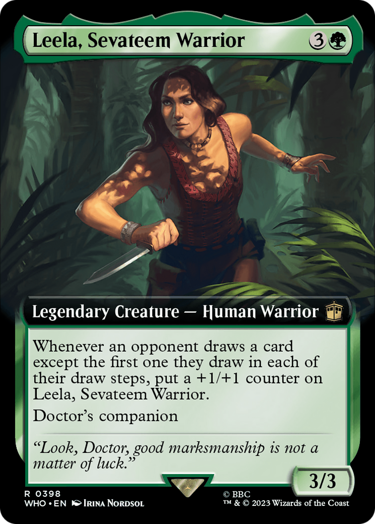 Leela, Sevateem Warrior (Extended Art) [Doctor Who] | Fandemonia Ltd