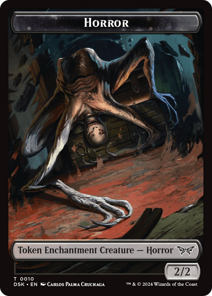 Horror Token [Duskmourn: House of Horror Tokens] | Fandemonia Ltd