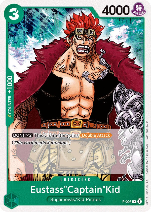 Eustass"Captain"Kid (Promotion Pack 2022) [One Piece Promotion Cards] | Fandemonia Ltd