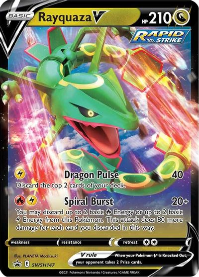 Rayquaza V (SWSH147) [Sword & Shield: Black Star Promos] | Fandemonia Ltd