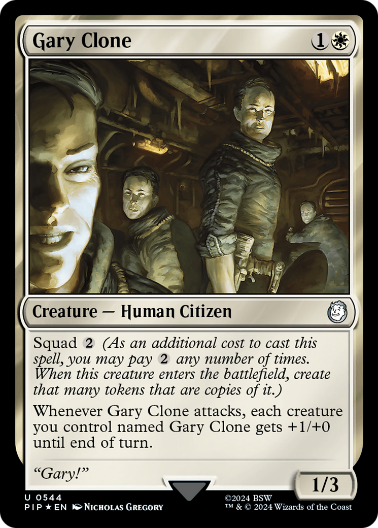 Gary Clone (Surge Foil) [Fallout] | Fandemonia Ltd