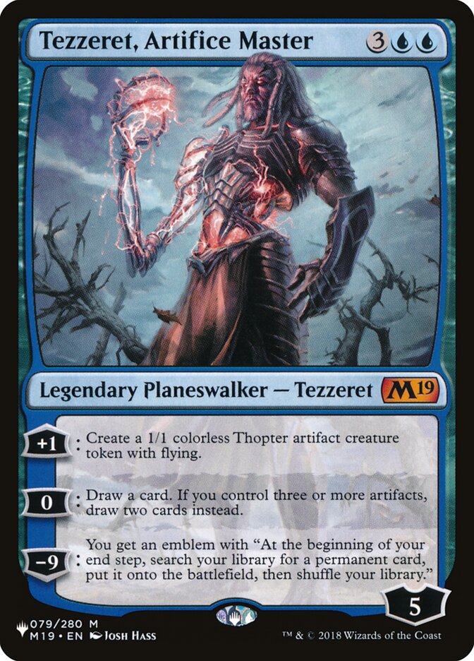 Tezzeret, Artifice Master [The List] | Fandemonia Ltd