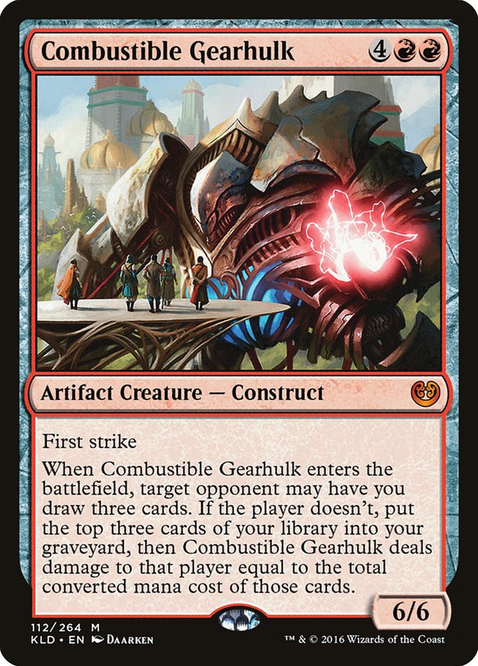 Combustible Gearhulk [Kaladesh] | Fandemonia Ltd