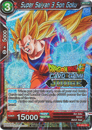 Super Saiyan 3 Son Goku (P-003) [Judge Promotion Cards] | Fandemonia Ltd