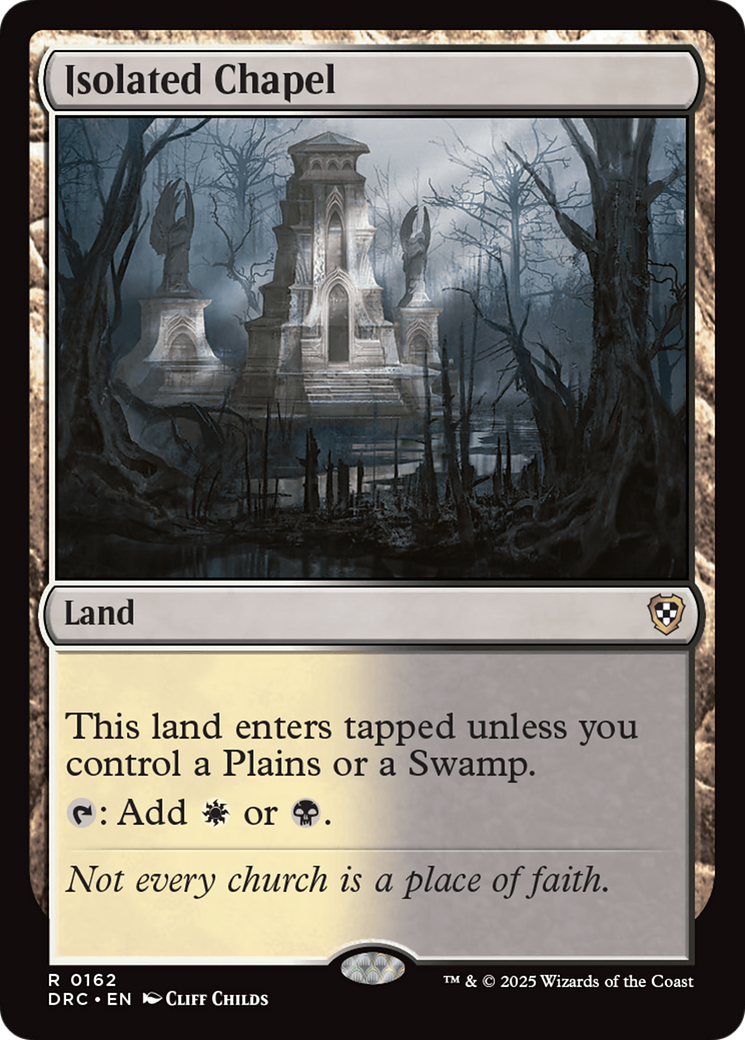 Isolated Chapel [Aetherdrift Commander] | Fandemonia Ltd