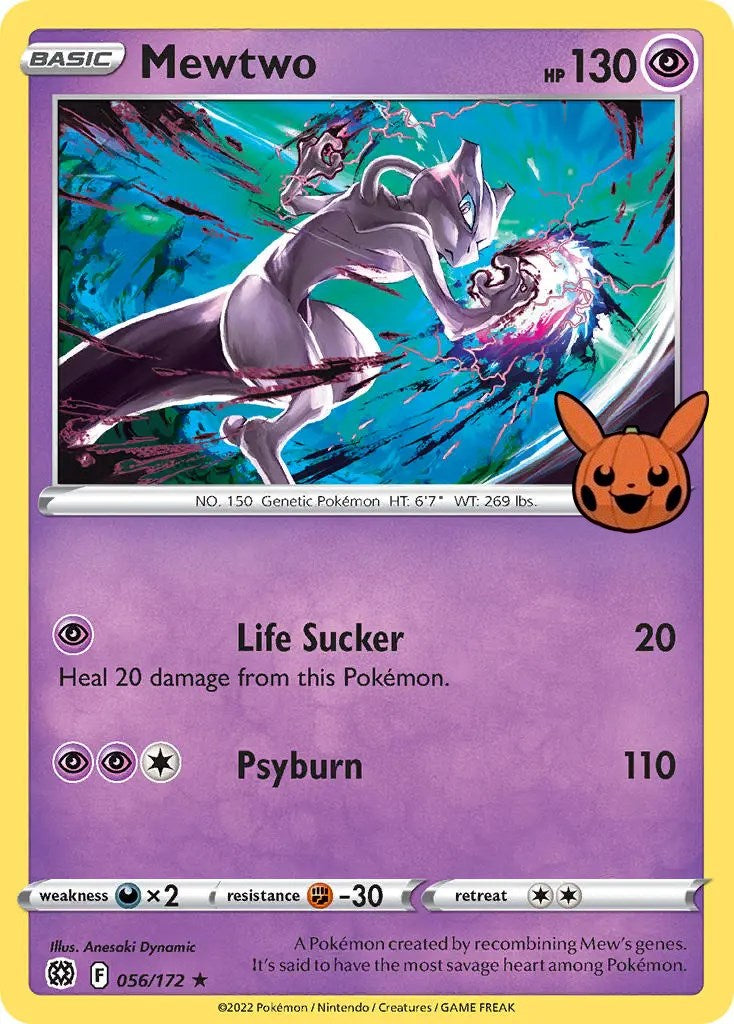 Mewtwo (056/172) [Trick or Trade] | Fandemonia Ltd