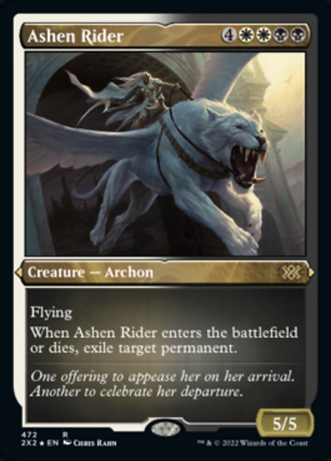 Ashen Rider (Foil Etched) [Double Masters 2022] | Fandemonia Ltd