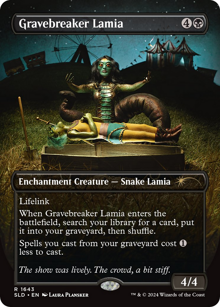 Gravebreaker Lamia (Rainbow Foil) [Secret Lair Drop Series] | Fandemonia Ltd