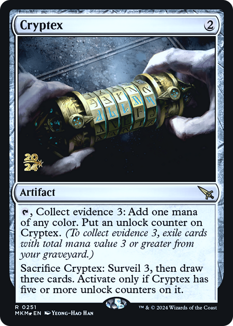 Cryptex [Murders at Karlov Manor Prerelease Promos] | Fandemonia Ltd