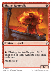 Blazing Rootwalla (White Border) [Mystery Booster 2] | Fandemonia Ltd