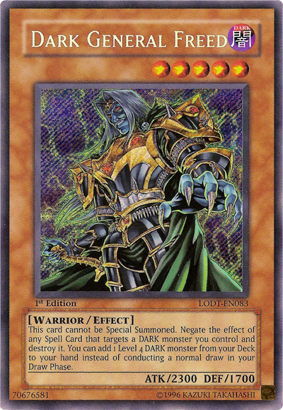 Dark General Freed [LODT-EN083] Secret Rare | Fandemonia Ltd