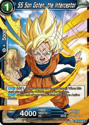 SS Son Goten, the Interceptor (BT16-028) [Realm of the Gods] | Fandemonia Ltd