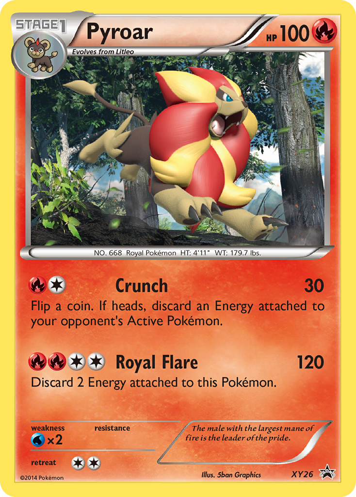 Pyroar (XY26) [XY: Black Star Promos] | Fandemonia Ltd