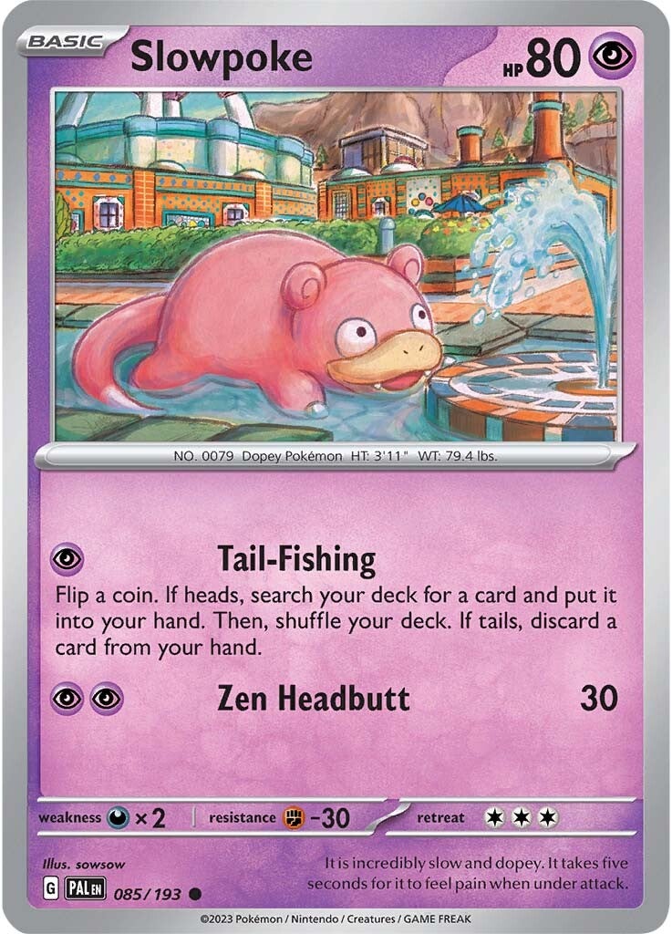 Slowpoke (085/193) [Scarlet & Violet: Paldea Evolved] | Fandemonia Ltd