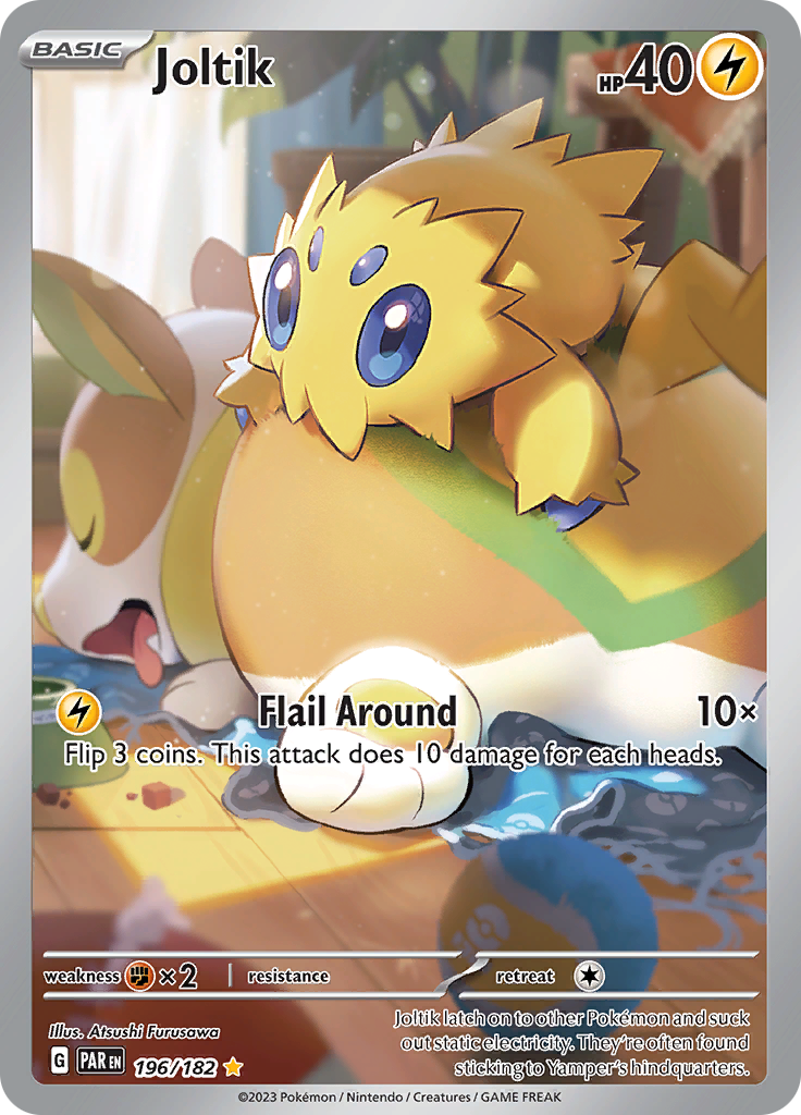 Joltik (196/182) [Scarlet & Violet: Paradox Rift] | Fandemonia Ltd