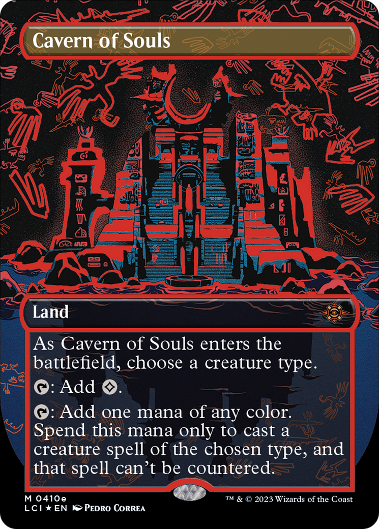 Cavern of Souls (0410e) (Borderless) [The Lost Caverns of Ixalan] | Fandemonia Ltd