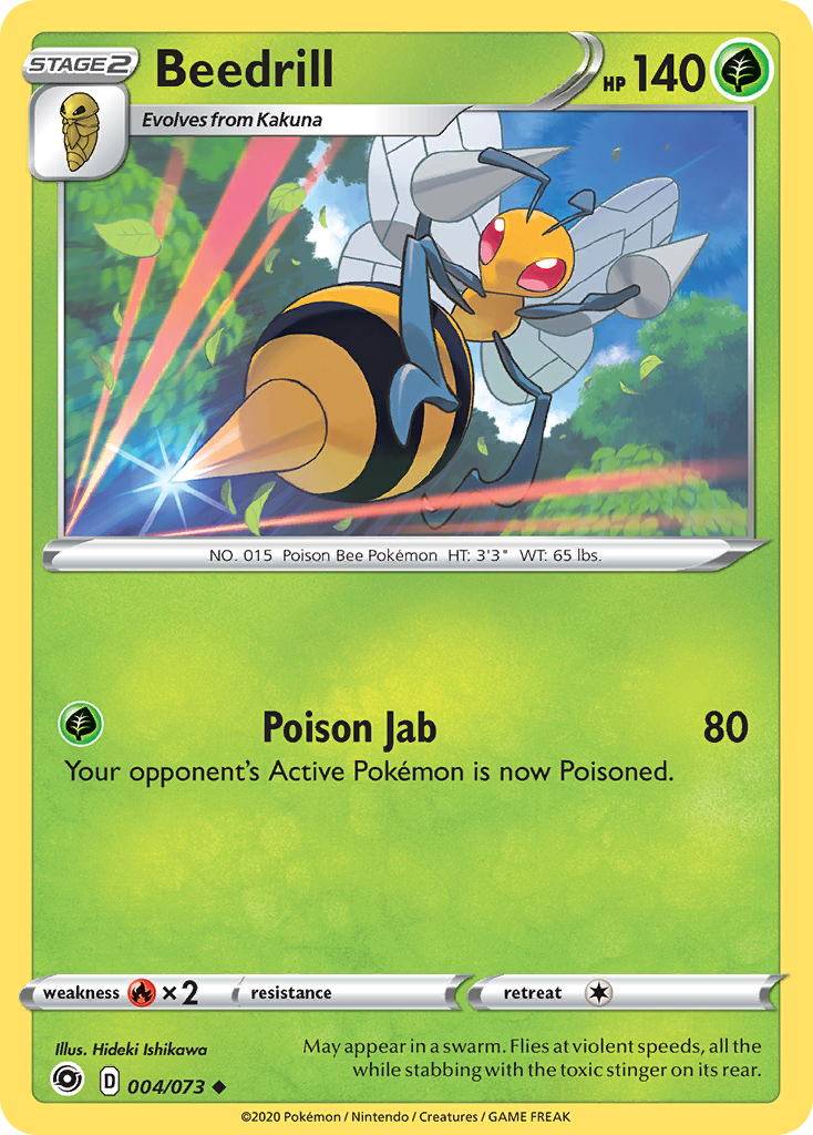 Beedrill (004/073) [Sword & Shield: Champion's Path] | Fandemonia Ltd