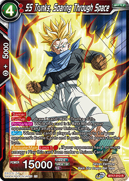 SS Trunks, Soaring Through Space (BT17-012) [Ultimate Squad] | Fandemonia Ltd