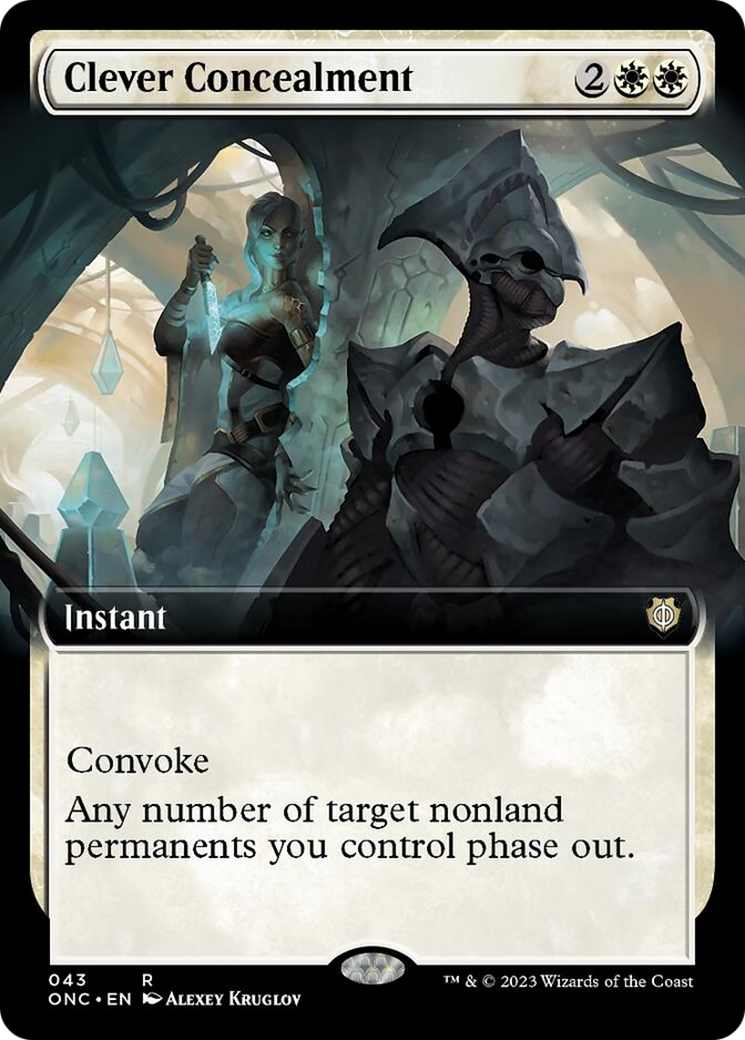 Clever Concealment (Extended Art) [Phyrexia: All Will Be One Commander] | Fandemonia Ltd