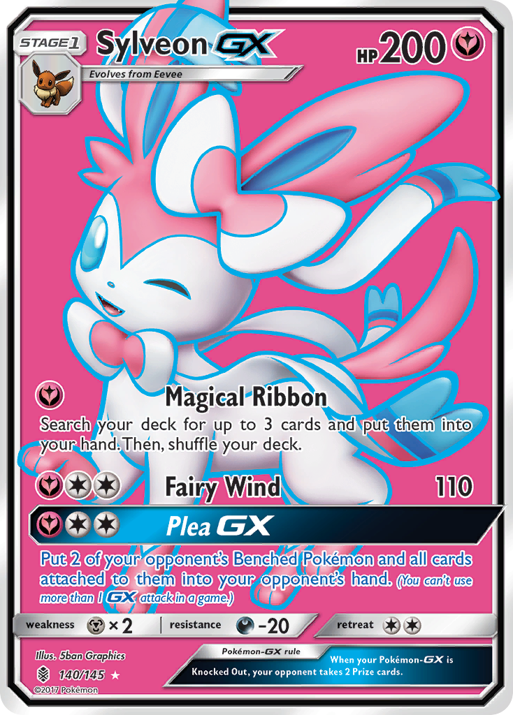 Sylveon GX (140/145) [Sun & Moon: Guardians Rising] | Fandemonia Ltd