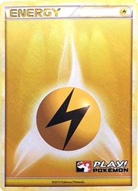 Lightning Energy (2010 Play Pokemon Promo) [League & Championship Cards] | Fandemonia Ltd