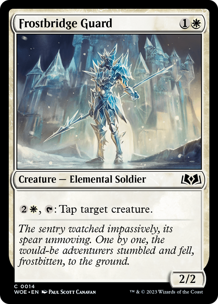 Frostbridge Guard [Wilds of Eldraine] | Fandemonia Ltd