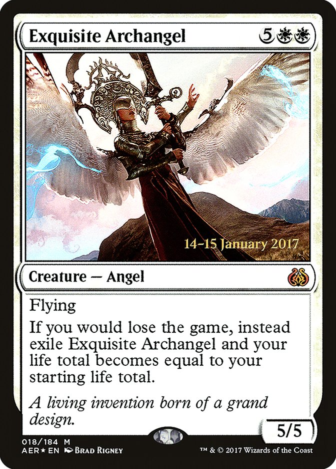 Exquisite Archangel [Aether Revolt Prerelease Promos] | Fandemonia Ltd