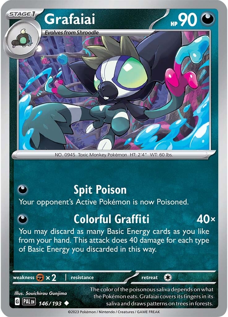 Grafaiai (146/193) [Scarlet & Violet: Paldea Evolved] | Fandemonia Ltd