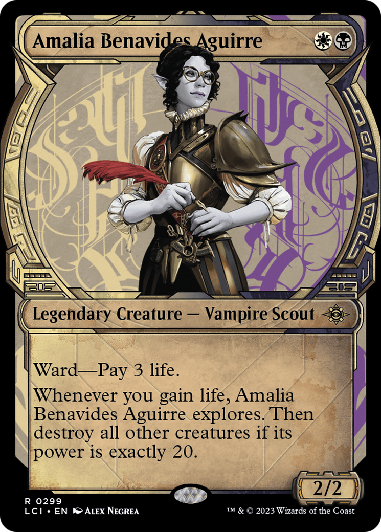 Amalia Benavides Aguirre (Showcase) [The Lost Caverns of Ixalan] | Fandemonia Ltd