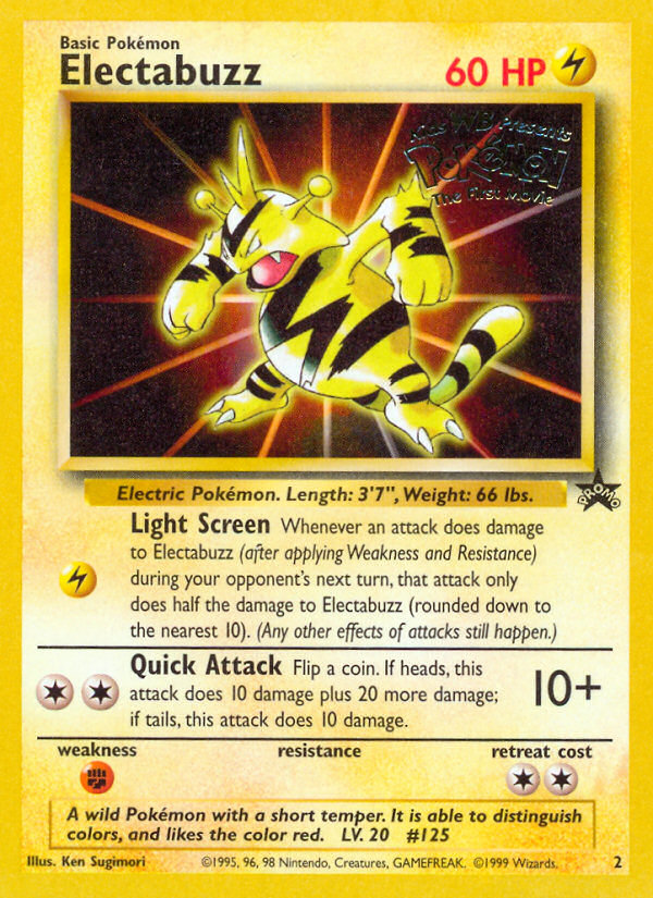 Electabuzz (2) [Wizards of the Coast: Black Star Promos] | Fandemonia Ltd