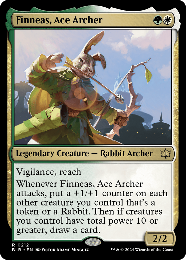 Finneas, Ace Archer [Bloomburrow] | Fandemonia Ltd