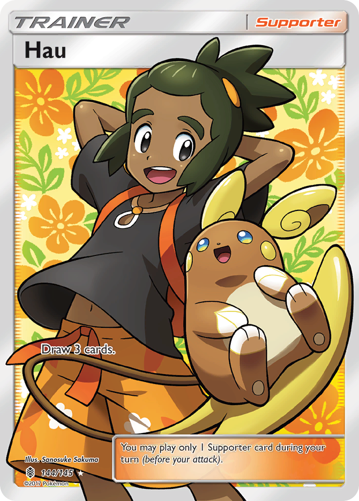 Hau (144/145) [Sun & Moon: Guardians Rising] | Fandemonia Ltd