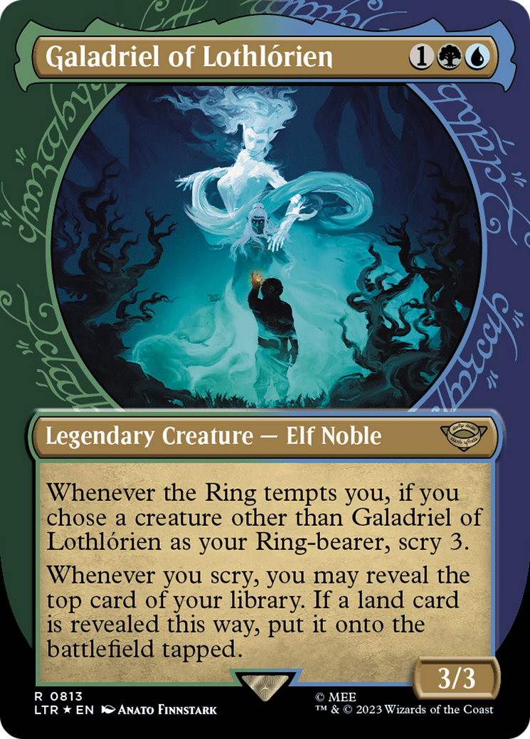 Galadriel of Lothlorien (Showcase) (Surge Foil) [The Lord of the Rings: Tales of Middle-Earth] | Fandemonia Ltd