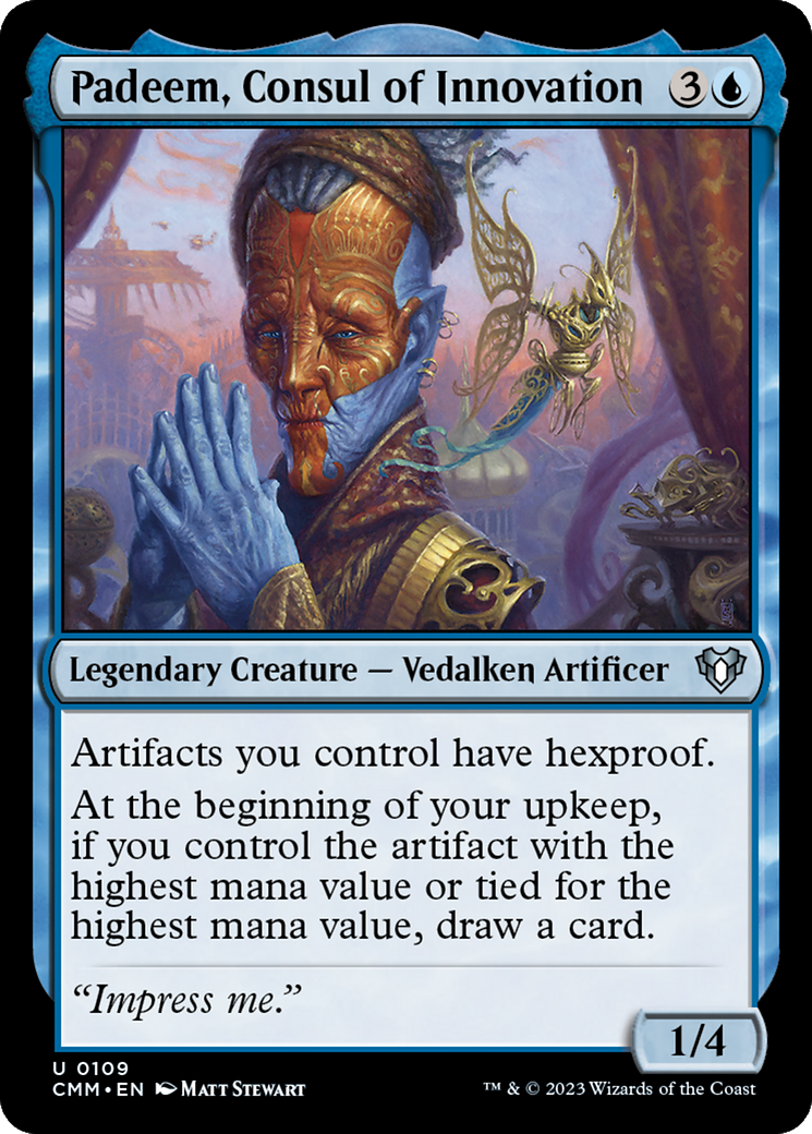 Padeem, Consul of Innovation [Commander Masters] | Fandemonia Ltd