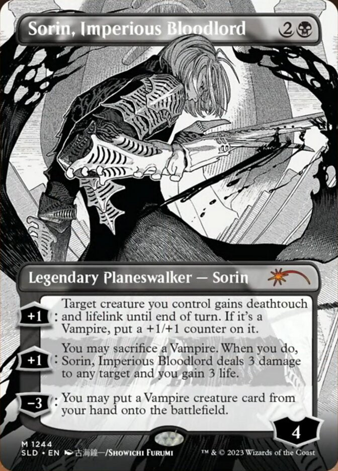 Sorin, Imperious Bloodlord (Borderless) [Secret Lair Drop Series] | Fandemonia Ltd