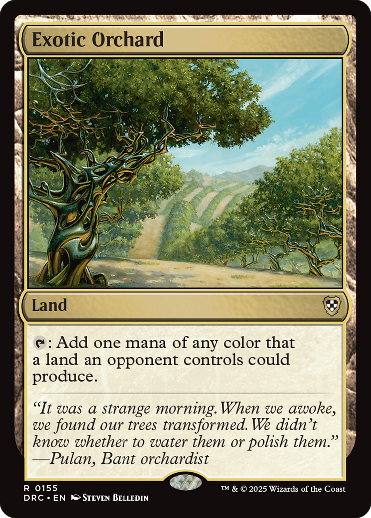 Exotic Orchard [Aetherdrift Commander] | Fandemonia Ltd