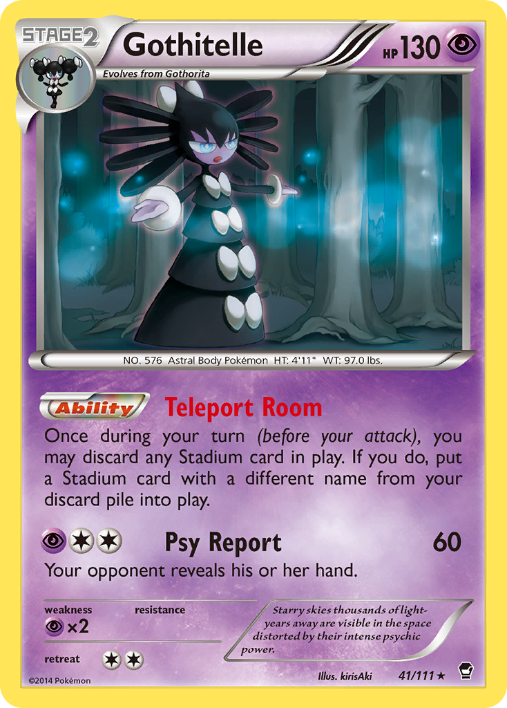 Gothitelle (41/111) [XY: Furious Fists] | Fandemonia Ltd