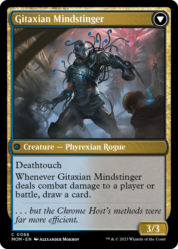 Aetherblade Agent // Gitaxian Mindstinger [March of the Machine] | Fandemonia Ltd